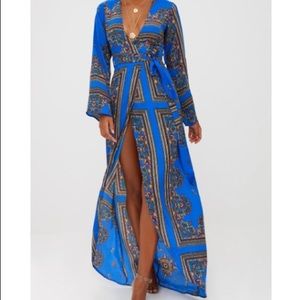 Royal Blue Maxi Dress